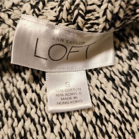 ANN TAYLOR LOFT 3/4‎ Sleeve Open Front Sweater  - Size Small - Picture 6 of 6